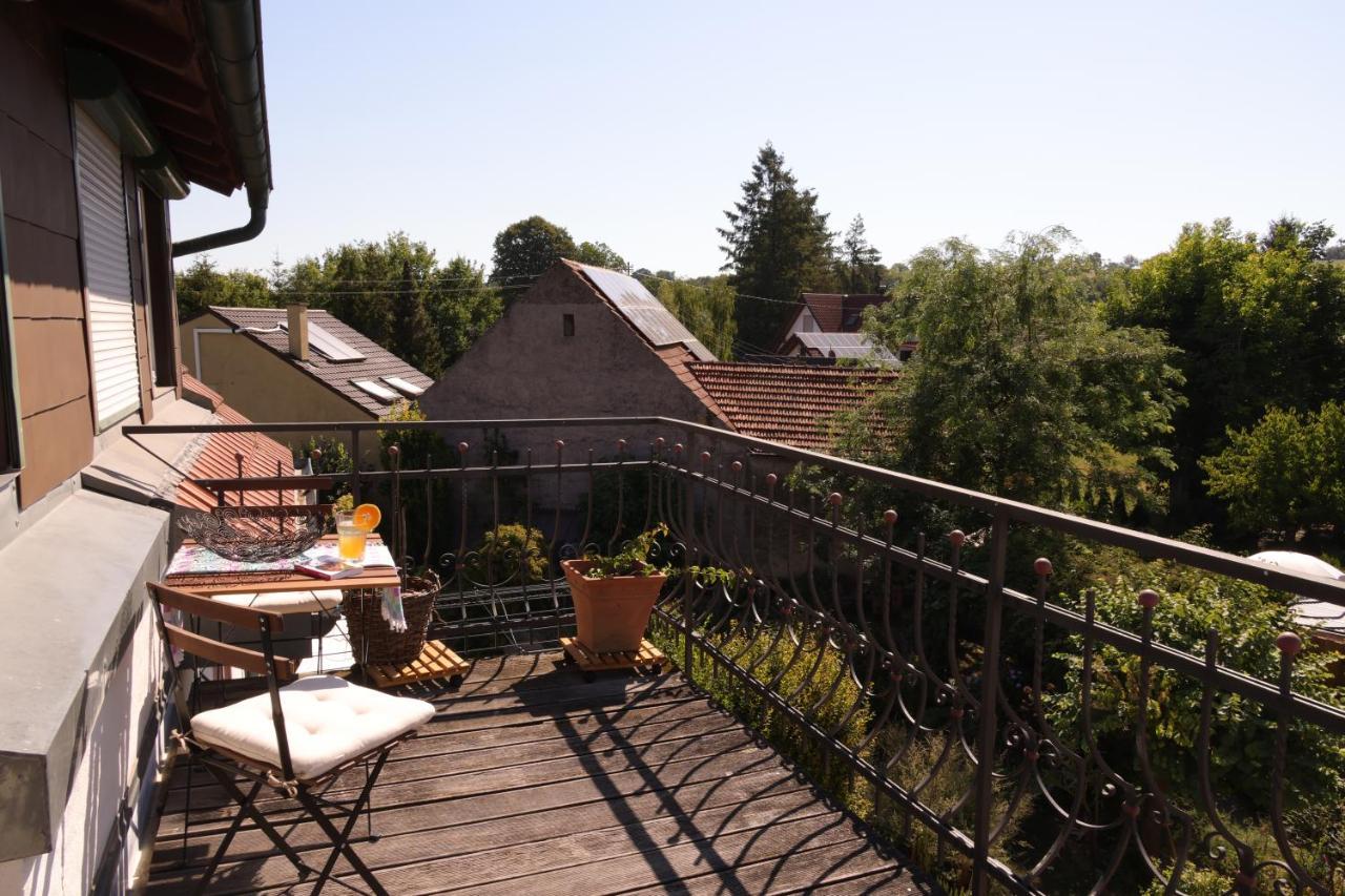 Charmante, Grosszuegige Ferienwohnung Villa Fleurie Bretten Bagian luar foto